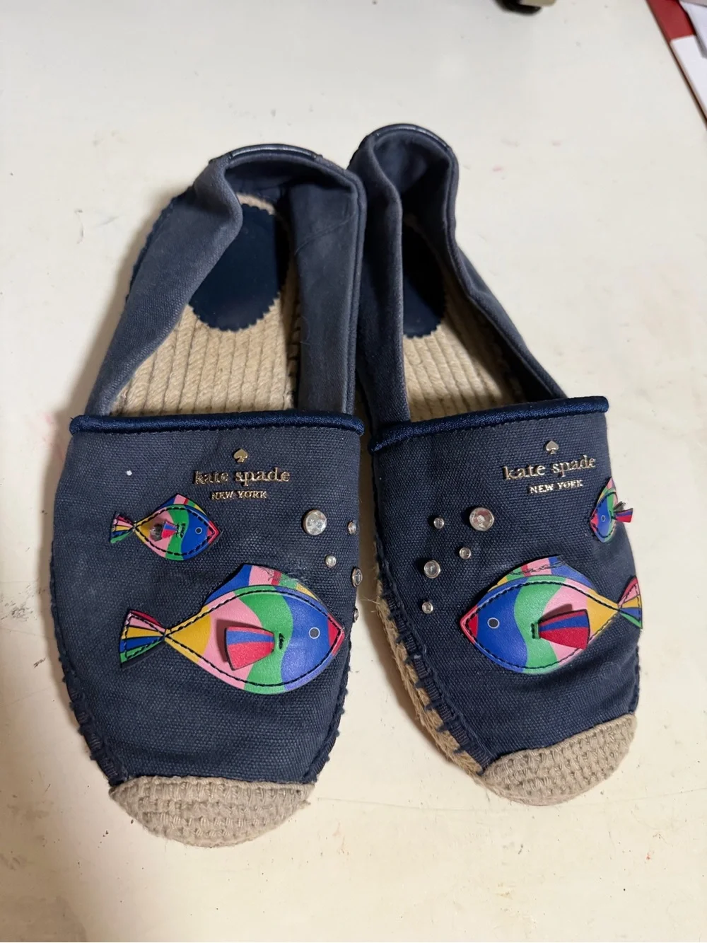 Kate spades espadrille Slip-on Shoes size 6.5